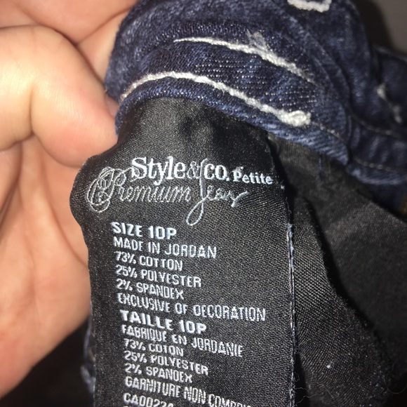 Style & Co Jeans 10P - Picture 7 of 7